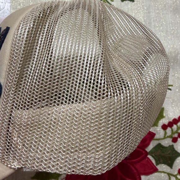 Vintage OTTO Michigan Wolverines Game Day Patches One Size Beige MeshTrucker Hat - Picture 11 of 12